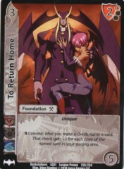 To Return Home FOIL